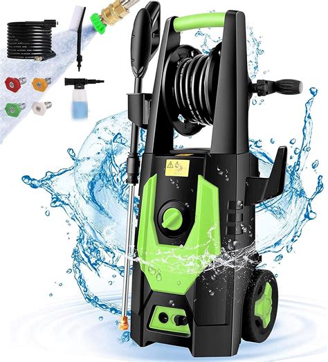 Suyncll Pressure Washer 31gpm Electric Power Washer1600w High Pressure Washer