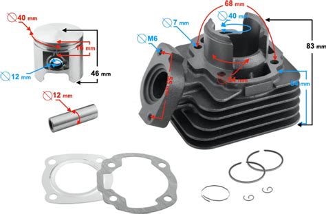 Cz Ci Motocyklowe Moretti Cylinder Do Skutera T Cc Buxy Opinie I