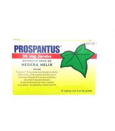 Prospantus Mg Sobres Jarabe Ml