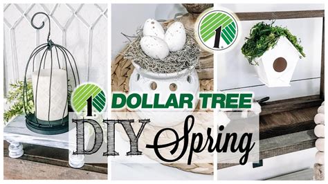 Diy Dollar Tree Spring Decor Projects Youtube