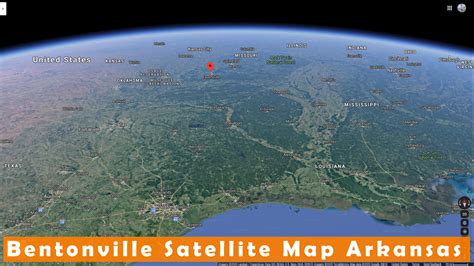 Bentonville Arkansas Map