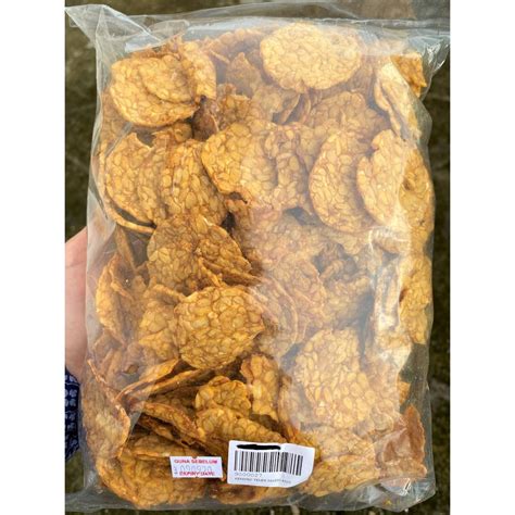 Kerepek Tempe Goreng Biasa Berempah Shopee Malaysia