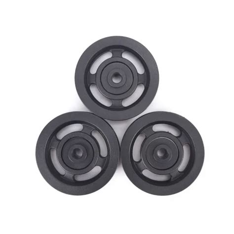 90MM BLACK BEARING Pulley Wheel Cable Gym Equipment Part Wearpr P KE