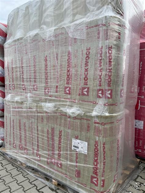 Wełna skalna Rockwool Rockmin 0 039 10 cm Rockmin 39 skalna 100mm