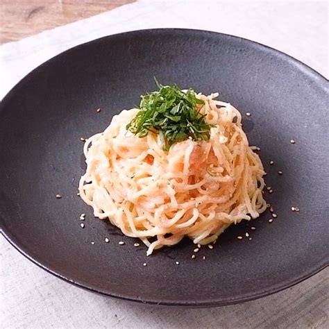 焼きそば麺で 濃厚明太クリームパスタ風 作り方・レシピ クラシル