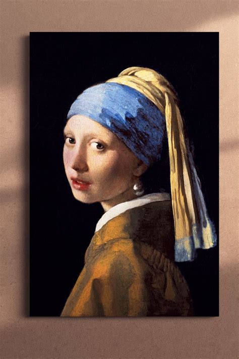 Meisje Met De Parel Johannes Vermeer Famous Art Vermeer Paintings