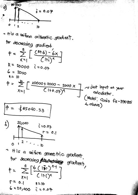 Solved A Set Of Cash Flows Begins At The First Year With A