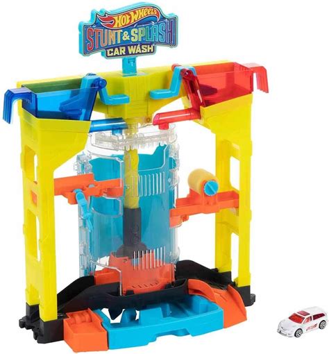 Hot Wheels City Burger Drive Thru Playset With Toy Car Buy Online