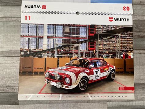 🧨🚘🧨 SBĚRATELSKÝ KALENDÁŘ WÜRTH AUTA - VETERÁNY 2024 🧨🚘🧨 | Aukro