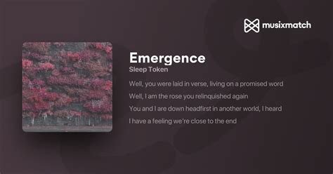 Sleep Token - Emergence lyrics | Musixmatch