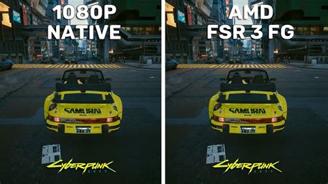 Cyberpunk 2077 Gtx 1650 Amd Fsr 3 Frame Generation Mod Youtube