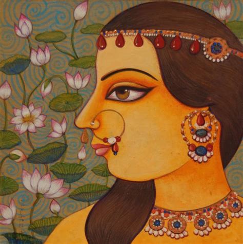 Padmaja Painting By Suparna Dey Saatchi Art
