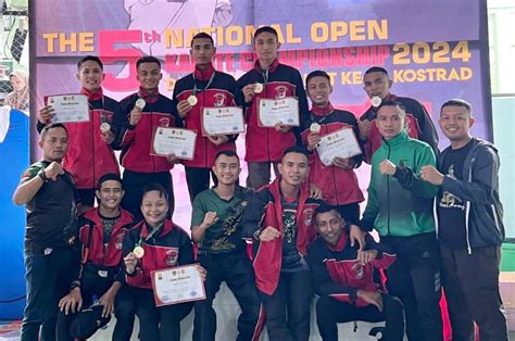 RRI Co Id Atlet Yonif 511 DY Borong Medali Kejuaraan Karate Nasional