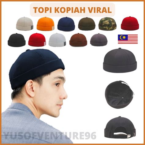 kopiah topi ustaz abdul somad miki hat sailor cap kopiah topi lelaki