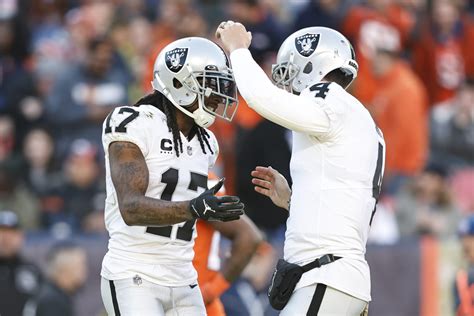 The Verdict Is In Raiders Davante Adams Hasnt Regressed With Derek Carr