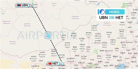 M0801 Flight Status Aero Mongolia Ulan Bator To Hohhot MNG801