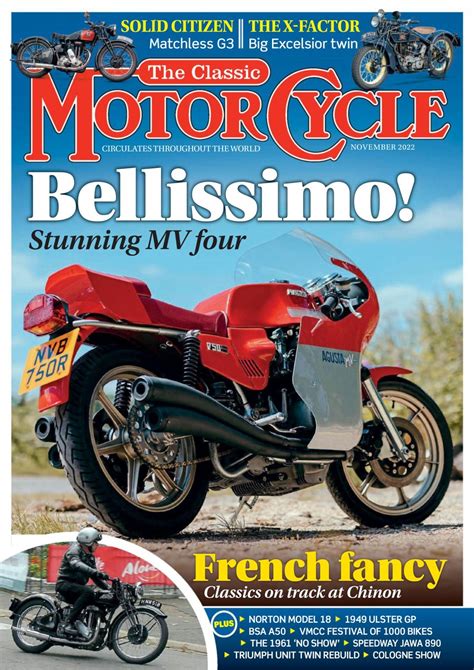 The Classic Motorcycle Magazine Get Your Digital Subscription