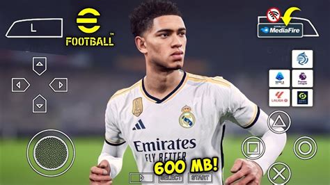 EFootball PES 2024 PPSSPP Graphics HD Android Offline Real Face New