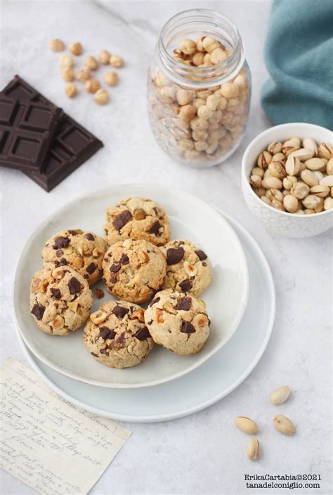 Cookies Integrali Con Cioccolato E Frutta Secca Ricette Di Cucina