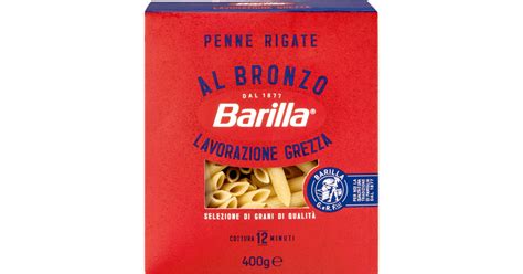 Barilla Al Bronzo Penne Rigate Rabatt Denner Ab