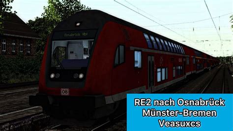 RE2 nach Osnabrück Münster Bremen 146 Steuerwagen Train Simulator