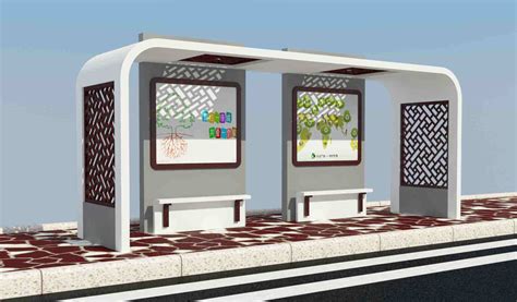 Zm Modern Bus Stop Design Tradekorea