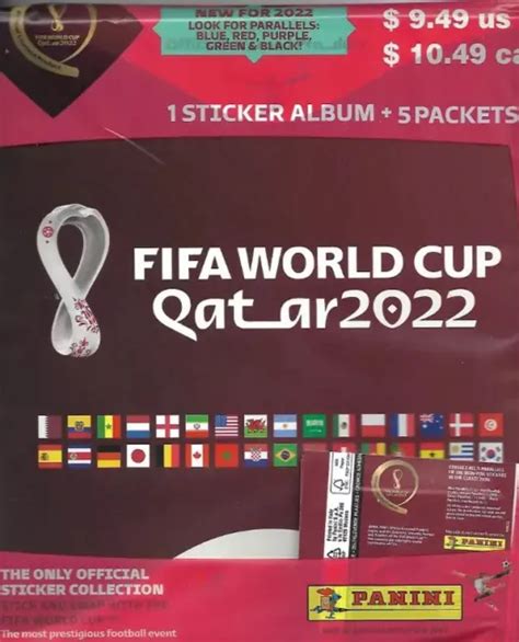 PANINI FIFA WORLD Cup QATAR 2022 Collectible Official Sticker Album