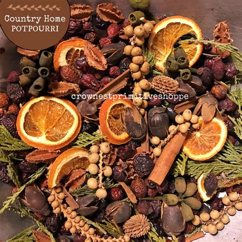 Potpourri Country Home Packaged Crows Nest Primitive Shoppe