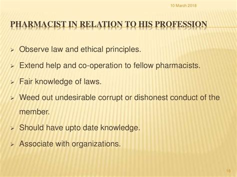 Pharmaceutical ethics