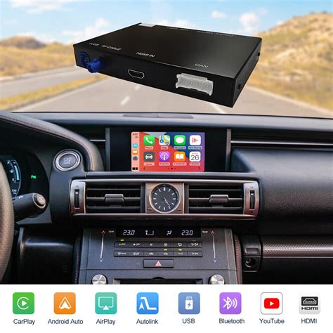 Road Top Wireless Carplay Retrofit Kit Decoder For Lexus Nx Rx Es Gs Rc