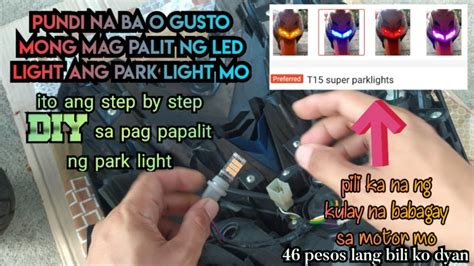 Paano Mag Palit Ng Park Light Ng Mio I YouTube