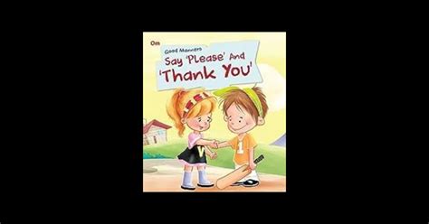 SQUARE BOOK: GOOD MANNERS SAY PLEASE AND THANK YOU - Padhega India