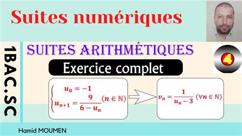 Les suites Exercice classique étude d une suite récurrente par une