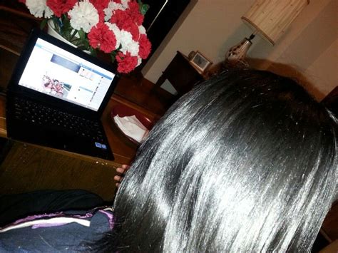 Black Brunette Brunette Hair Black