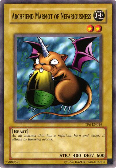 Every Yu Gi Oh Card On Twitter Air Marmot Of Nefariousness