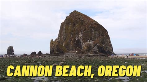 Cannon Beach Oregon Haystack Rock And The Goonies We Have A Surprise