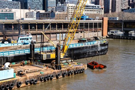 Dvids Images New York Pier 90 Dredging For Usns Comfort Image 1