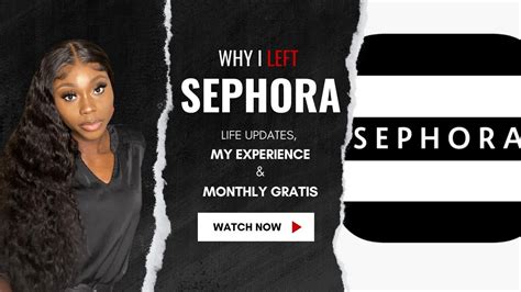 Why I Left Sephora Gratis And My Experience Sephora Update Youtube