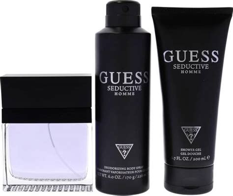 GUESS Seductive Eau De Toilette 100 Ml Shower Gel 200 Ml Body Spray