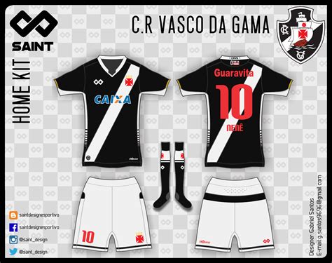 Saint Design Esportivo Kits Saint Vasco Da Gama 2016 2017