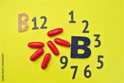 Fotka Vitamin B Complex Consists Of Types Of Vitamin B B Thiamine