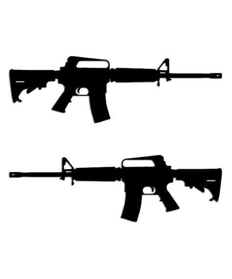 Bushmaster AR-15 Assault Rifle Sticker - Aftershock Decals