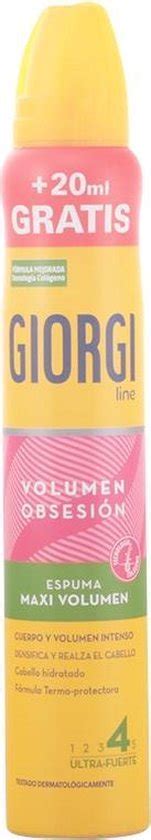 Giorgi Line Maxi volumen Espuma Fijadora Ultrafuerte Nº4 210 20 Ml