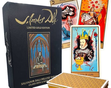 Salvador Dali Tarot Limited Gold Deck Book Set Authentic Sealed Etsy