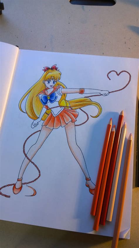 Sailor Venus Fan Art from Sailor Moon Crystal by cupecakeart on DeviantArt