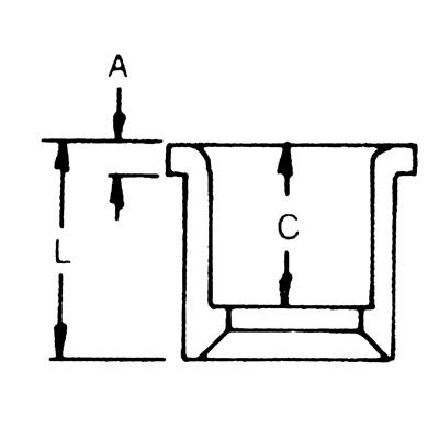 Carlon E950JG CAR 2 X 1 1 4 PVC Sch40 Conduit Reducer Bushing Bell