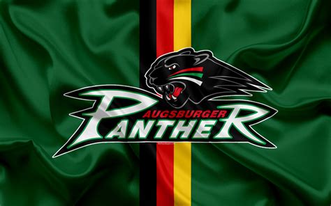 Herunterladen Hintergrundbild Augsburger Panther 4k German Hockey