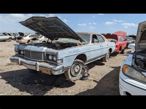 Junked Mercury Marquis Brougham 4 Door Pillared Hardtop 1973 Slideshow