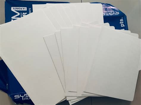 File Folder White Long Short 14pts 10pcs Lazada PH