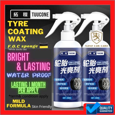 Nano Car Care Tuucone Tyre Shining Coating Wax Tire Silicone Silicon